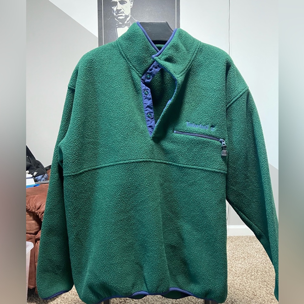 Green Timberland Sweater